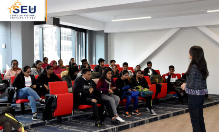 Students in Lecture Hall at SEU